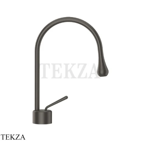 Gessi Goccia Смеситель для раковины, без сливного гарнитура 33601-707, Black Metal Br. PVD