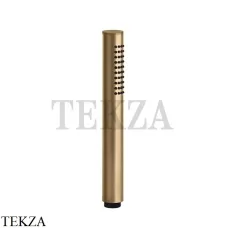 Gessi Shower Душевая лейка 1-х позиционная стержневая 14371-726, Warm Bronze Br. PVD