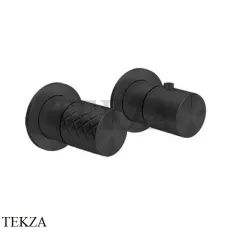 Gessi Habito INTRECCIO Термостат для душа на 2 потока, внешняя часть 70134-299, Black XL