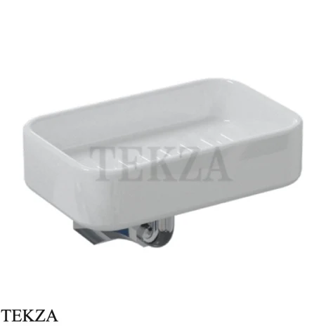 Flaminia Evergreen мыльница настенная Vetrofreddo®, белый Vetrofreddo®, держатель хром глянец