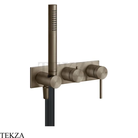 Gessi 316 SHOWER Смеситель для душа, внешняя часть 54038-761, Coffee Bronze Brushed PVD