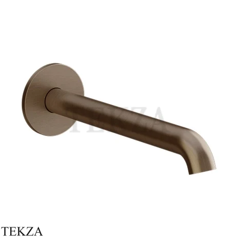 Gessi Origini WARM Излив для раковины на стену средний 66102-761, Coffee Bronze Br. PVD