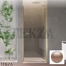 Duka natura 4000 Дверь в нишу распашная 90 крепеж справа, A-DTNR900COPA10, copper pearl