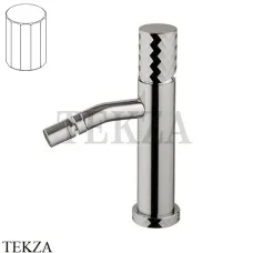 FIMA Carlo Frattini Spillo TECH V Смеситель для биде, с донным клапаном F3032TXSVSN, Brushed nickel