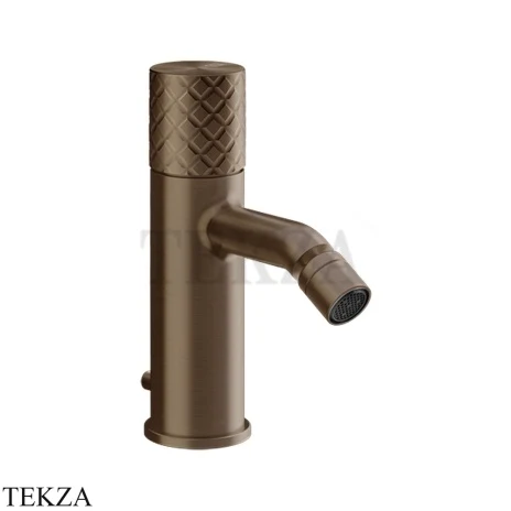Gessi Habito INTRECCIO Смеситель для биде, с донным клапаном 70107-761, Coffee Bronze Br. PVD