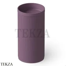 Dea Design Pedestal Basin Раковина напольная рифленая Solid Surface DD2801 450 8, Lavender №8