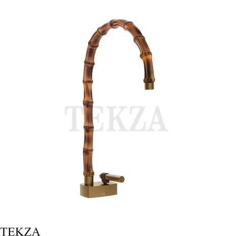 Gessi Jacqueline Смеситель для раковины высокий, без донного клапана 77003-791, бронза Deep