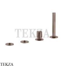 Fantini Venezia Смеситель на борт ванны без излива (ручка отдельно), 29P9N467S, Matt Copper