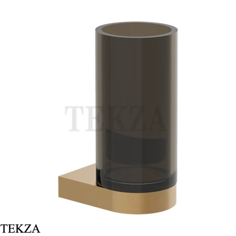 Gessi Perle Стакан для зубных щёток настенный 74816-726, бронза Brushed