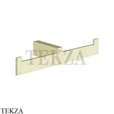 Gessi Rettangolo Полотенцедержатель двойной 20915-710, Brass PVD
