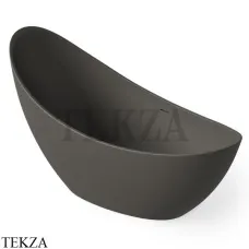 Dea Design Elegant Ванна отдельностоящая овальная 186x78 Solid Surface DD8621 1860 5, Graphite №5