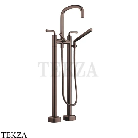 Dornbracht COYA Смеситель для ванны напольный, внешняя часть 25943414-43, Dark Bronze сатинированный (PVD)