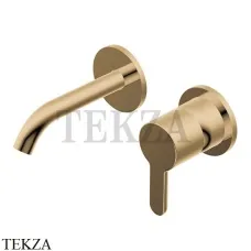 Ritmonio Diametro35 Elegance Смеситель для раковины, внешняя часть PR54Al201 BRX, Brushed Bronze