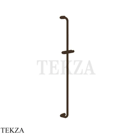 Gessi Goccia Штанга с держателем для душевой лейкой 33644-845, Dark Bronze