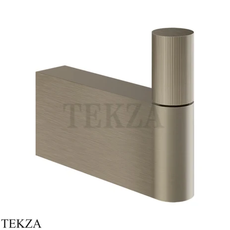 Gessi Habito RIGATO Крючок одинарный для полотенца 70523-149, Finox Brushed Nickel