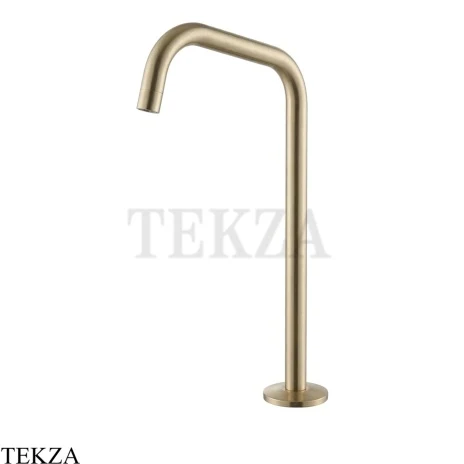 FIMA Carlo Frattini SO Излив для раковины на столешницу F2829/2HS, Brushed Champagne