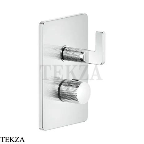 Gessi INCISO SHOWER Термостатический смеситель, 3 потока, внешняя часть 58136-031, хром глянец