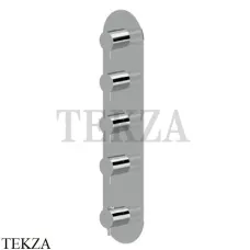 Newform XT Термостат для душа на 4 потока, внешняя часть, 67604E.21.018, хром глянец