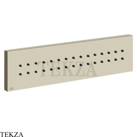 Gessi Rettangolo shower BODY JETS Боковая форсунка 32975-720, Nickel PVD