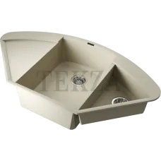 Omoikiri Sakaime 105C Кухонная мойка Tetogranit угловая 4993124 ваниль