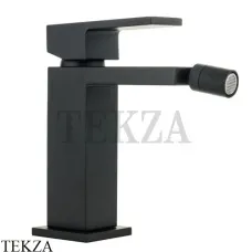 Migliore Kvant Смеситель для биде, с донным клапаном 30437, черный матовый