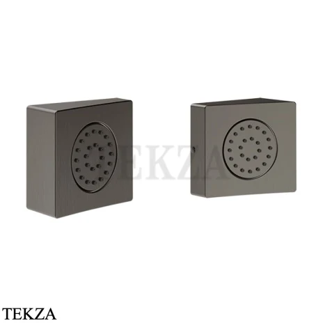 Gessi Haute Culture Shower Боковые форсунки, внешняя часть 57572-707, black хром Brush