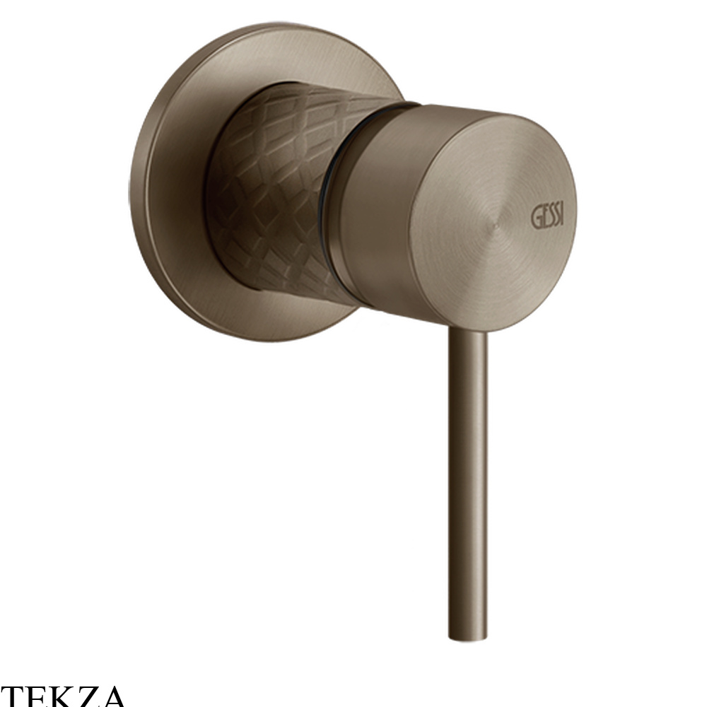 Gessi 316 INTRECCIO Рычаг управления настенный, внешняя часть 54119-761, Coffee Bronze Brushed PVD