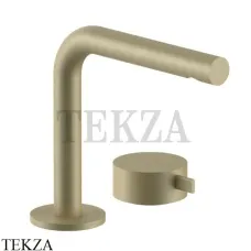 Fantini AF/21 Смеситель для раковины, прогрессивный картридж, без гарнитура 27P6A104WF, Matt British Gold