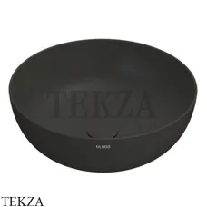 GLOBO T-EDGE Раковина круглая накладная, без перелива B6T45SK, Smoke