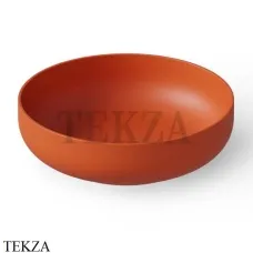 Dea Design Washbasins Раковина настольная D40 см Solid Surface DD9101 400 7, Orange №7