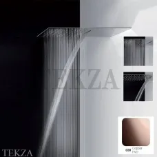 Gessi Private Wellness TREMILLIMETRI Верхний душ, 2 функции 33083#030, Copper глянец