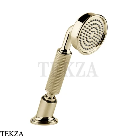 Gessi VENTI20 Душевой комплект на борт ванны 65127-710, Brass PVD