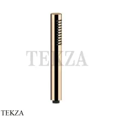 Gessi Shower Душевая лейка 1-х позиционная стержневая 14371-735, Warm Bronze PVD