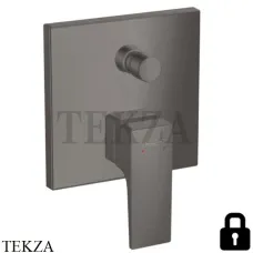 Hansgrohe Metropol Смеситель для душа со защитной комбинацией, внешняя часть 32546340, черный хром Hansgrohe Metropol Смеситель для душа со защитной комбинацией, внешняя часть 32546340, черный хром