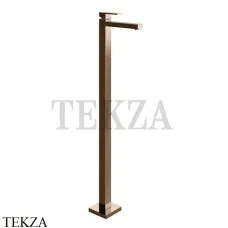 Gessi Rettangolo Смеситель для раковины напольный, внешняя часть 20092-030, Copper глянец Gessi Rettangolo Смеситель для раковины напольный, внешняя часть 20092-030, Copper глянец