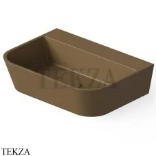 Dea Design Washbasins Раковина настольная 55х40 Solid Surface DD9031 550 1, Dark Camel №1