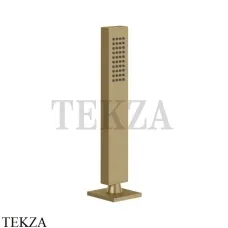 Gessi Rettangolo Душевая лейка на борт ванны 20127-726, Warm Bronze Br.
