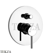 Gessi Emporio Via Tortona Смеситель для душа на 2 потока, внешняя часть 18779-031, хром глянец Gessi Emporio Via Tortona Смеситель для душа на 2 потока, внешняя часть 18779-031, хром глянец
