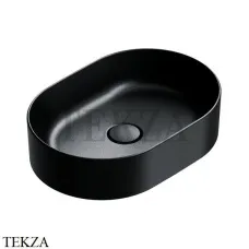 Catalano Zero Раковина накладная 50 см, без перелива 0122500022, черный матовый