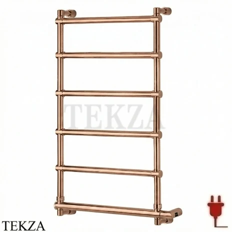 Margaroli Sole 512-6 Полотенцесушитель электрический 5124706WBPVD, Warm Brass PVD