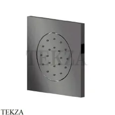Newform Боковая форсунка квадратная, встраиваемая 563.M0.077, Carbon satin
