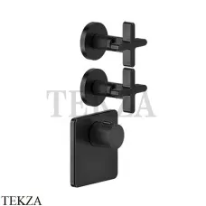 Gessi INCISO WELLNESS Термостат 2 выхода, внешняя часть 58344-299, Black XL