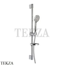 FIMA Carlo Frattini WELLNESS Душевая штанга, ручной душ ABS F2679CR, хром глянец