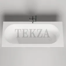 SALINI ORNELLA Ванна встраиваемая (круглая чаша) из композита S-Sense 102314M, белый матовая