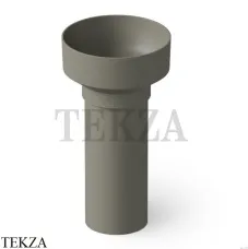 Dea Design Pedestal Basin Раковина напольная Solid Surface DD2023 480 4, Light Grey №4