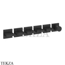 Gessi Rettangolo shower Термостат на 5 потоков, внешняя часть 44340-299, Black XL