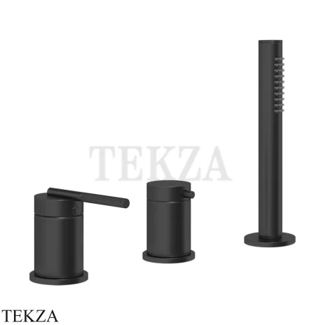 Gessi INGRANAGGIO Смеситель для ванны, без излива 63547-299, Black XL