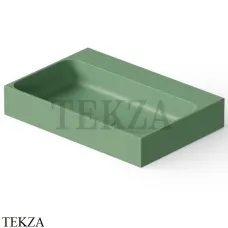 Dea Design Washbasins Раковина настольная прямоугольная 60х41 Solid Surface DD9083 600 12, Mint №12