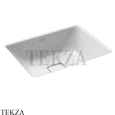 Kaldewei CONO 3078 Раковина встраиваемая снизу, с переливом, белый глянец
