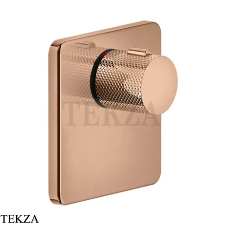 Gessi INCISO WELLNESS Термостатический смеситель, внешняя часть 58254-030, Copper PVD